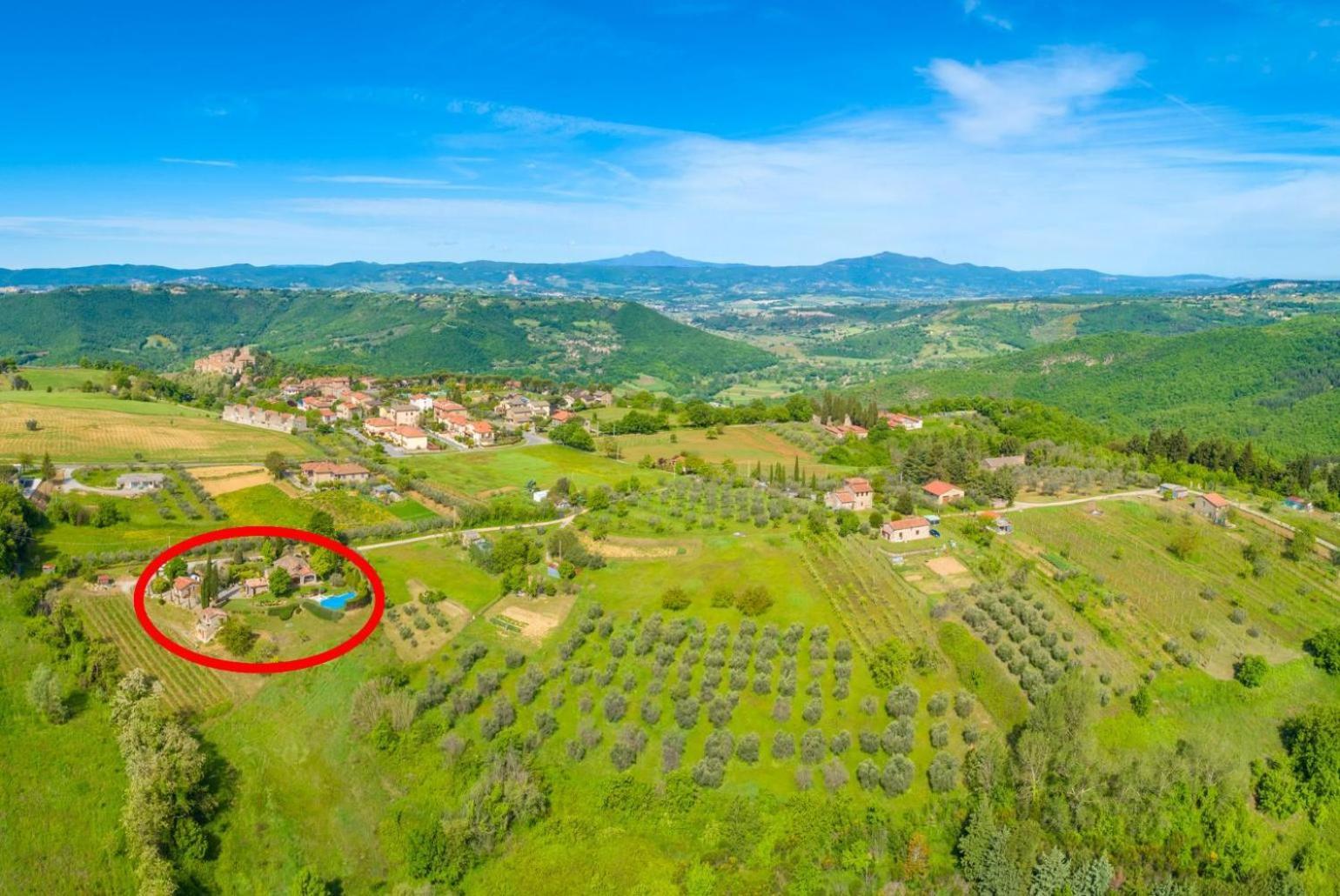 Villa Casale Silvia Terni Exteriér fotografie